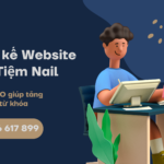 thiết kế website cho tiệm nail